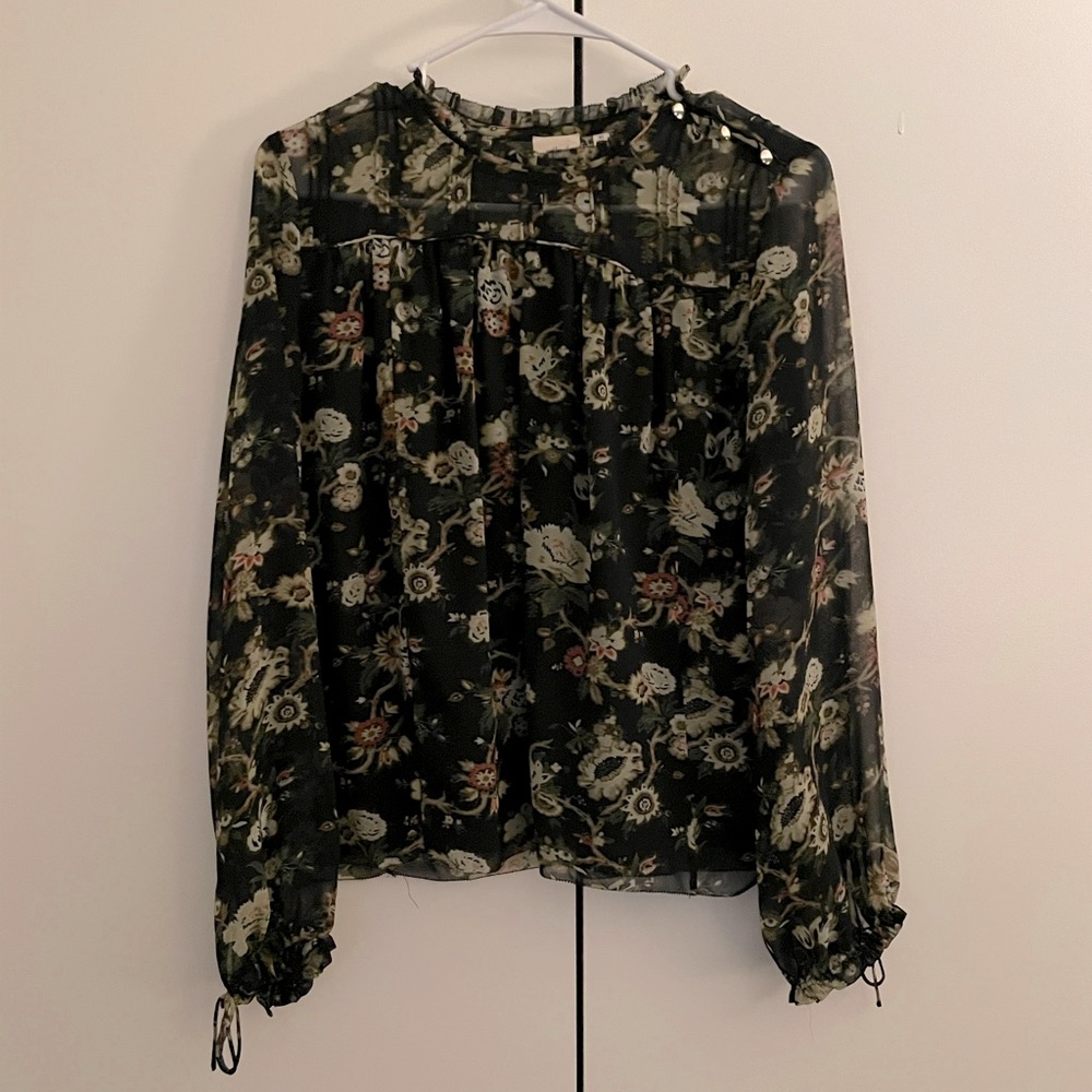 Wilfred XS floral blouse